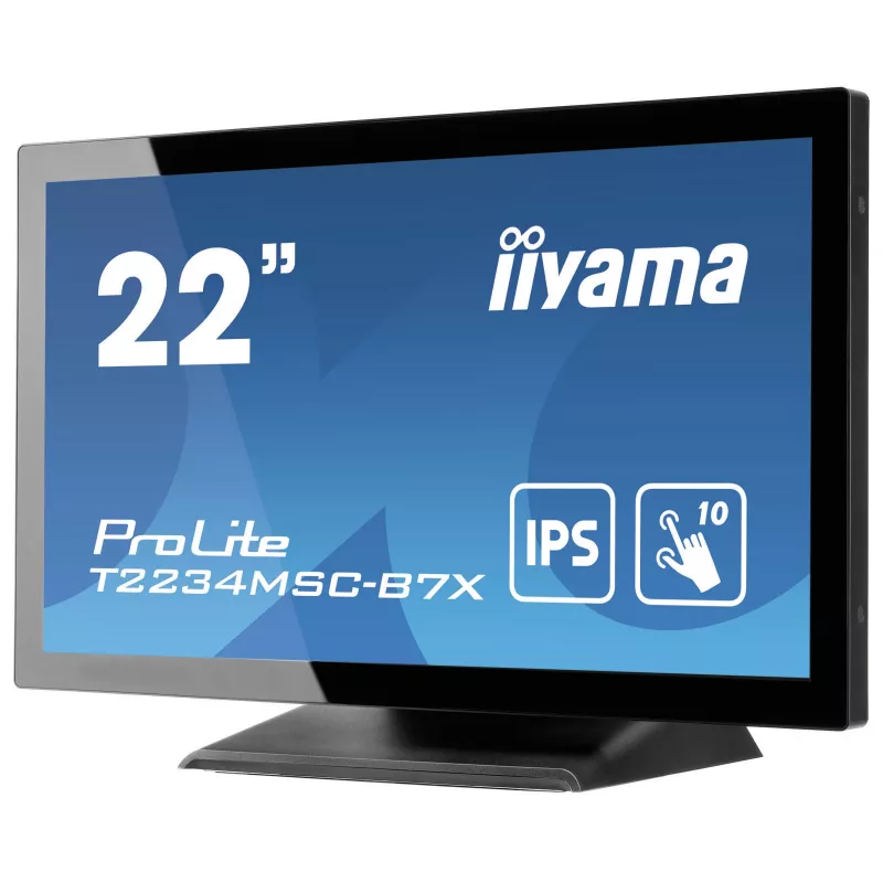 iiyama ProLite T2234MSC-B7X Computerbildschirm 54,6 cm (21,5 Zoll) 1920 x 1080 Pixel Full HD Touchscreen Schwarz