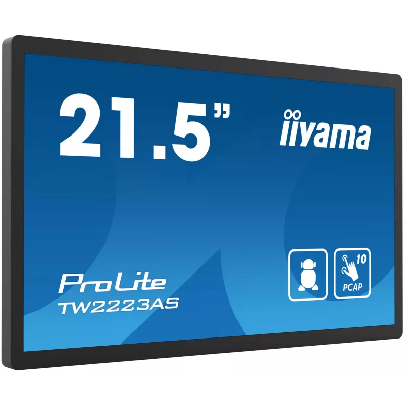 iiyama TW2223AS-B1 Touch-Bedienfeld 54,6 cm (21,5 Zoll) 1920 x 1080 Pixel