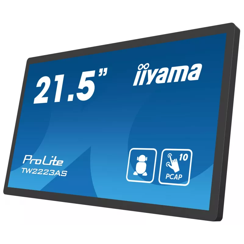 iiyama TW2223AS-B1 Touch-Bedienfeld 54,6 cm (21,5 Zoll) 1920 x 1080 Pixel