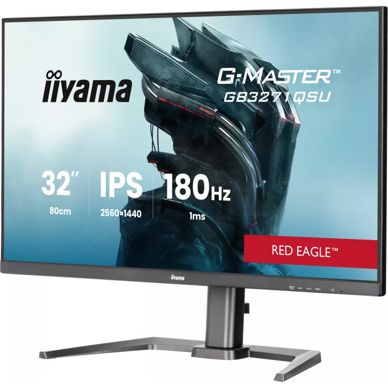 iiyama GB3271QSU-B2 Computermonitor 80 cm (31,5 Zoll) 2560 x 1440 Pixel Quad HD LED Schwarz