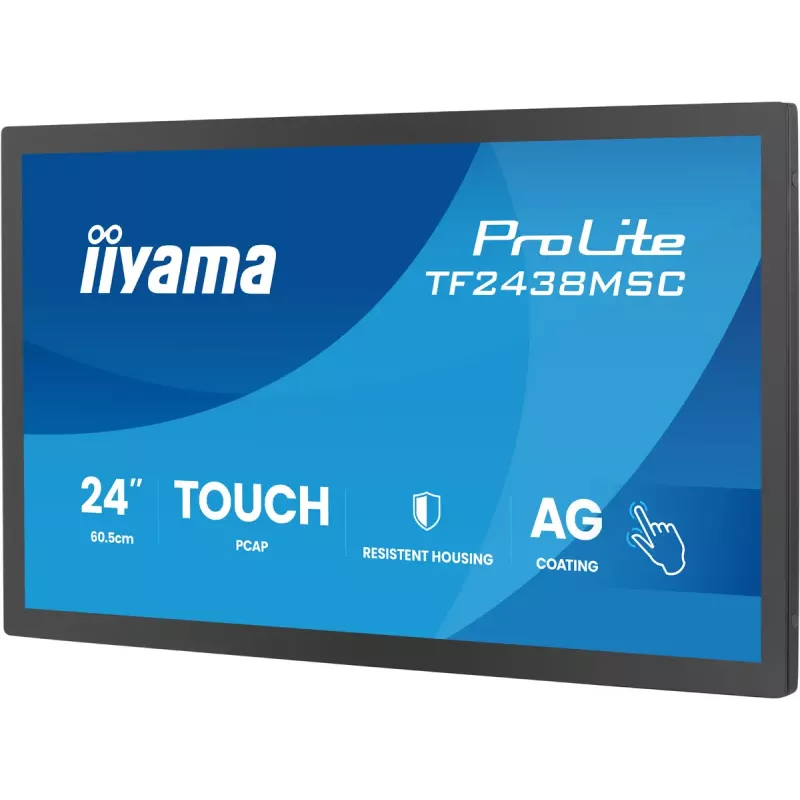 Touchscreen-Monitor IIYAMA TF2438MSC-B2 — 24 Zoll interaktives Display, Multi-Touch