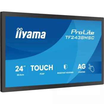 Touchscreen-Monitor IIYAMA TF2438MSC-B2 — 24 Zoll interaktives Display, Multi-Touch