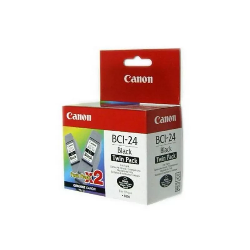 Canon BCI-24 Tintenpatrone 2 Stück Original Schwarz