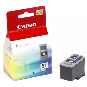 Canon CL-51 Tintenpatrone 1 Stück Original Hohe (XL) Kapazität Cyan, Magenta, Gelb
