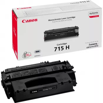 Tonerkartusche Canon 715H Original Schwarz – 7000 Seiten, Laserdruck kompatibel mit Canon
