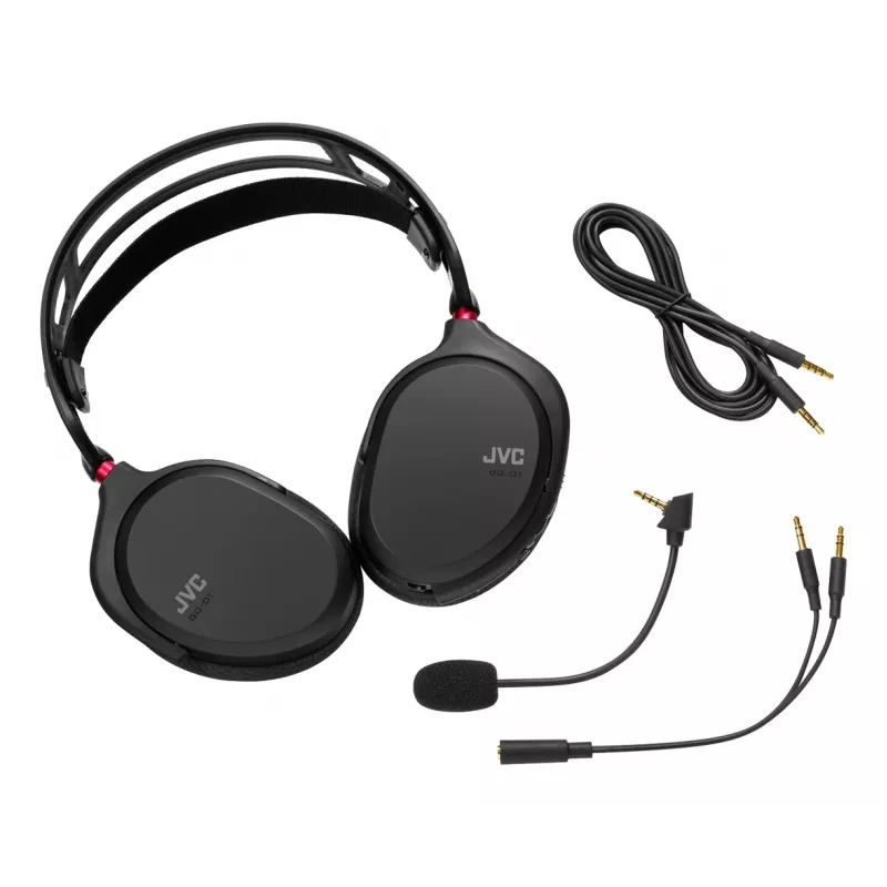 JVC GG-01 Headset Kabelgebunden Head-band Gaming Schwarz
