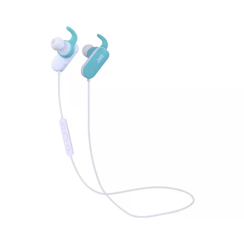 JVC HA-EBT5-A-E Kopfhörer/Headset Kabellos im Ohr Sport Bluetooth Blau, Weiß