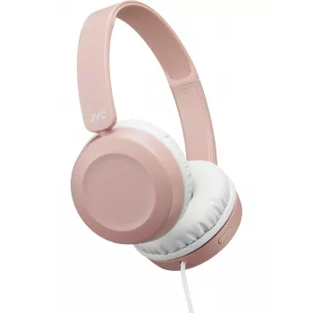 JVC Powerful Sound kabelgebundener On-Ear-Kopfhörer Pink, Kabelgebunden, 10 - 26000 Hz, Anrufe/Musik, 140 g, Headset, Pink