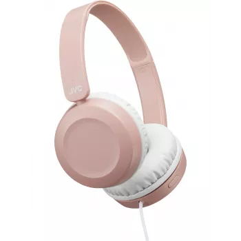 JVC Powerful Sound kabelgebundener On-Ear-Kopfhörer Pink, Kabelgebunden, 10 - 26000 Hz, Anrufe/Musik, 140 g, Headset, Pink