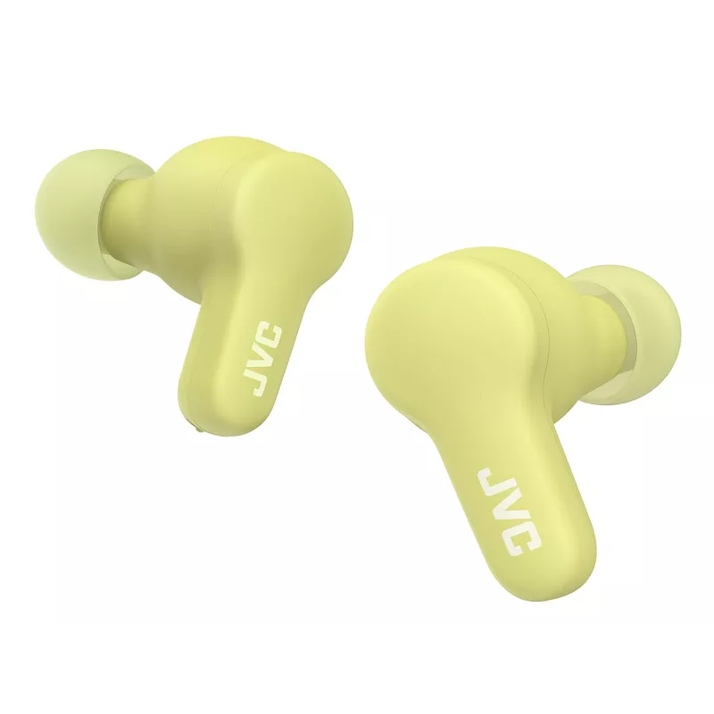 Kabelloses In-Ear-Headset JVC Gumy TWS Stix Grün — True Wireless Stereo Bluetooth, 20–20000 Hz, 10 m Reichweite