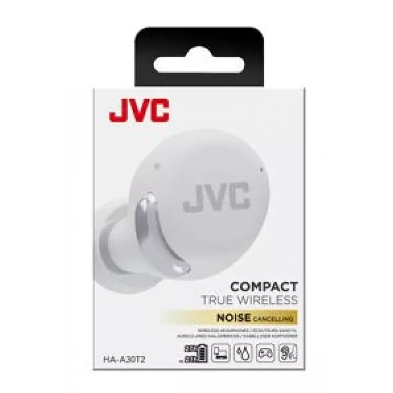 JVC HA-A30T2-W-U Kopfhörer/Headset True Wireless Stereo (TWS) In-Ear Anrufe/Musik USB Typ-C Bluetooth Weiß