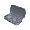 Headset JVC HA-NP40T True Wireless Stereo (TWS) In-Ear-Kopfhörer mit Ohrbügel Bluetooth, 20–20000 Hz, 10 m, grau