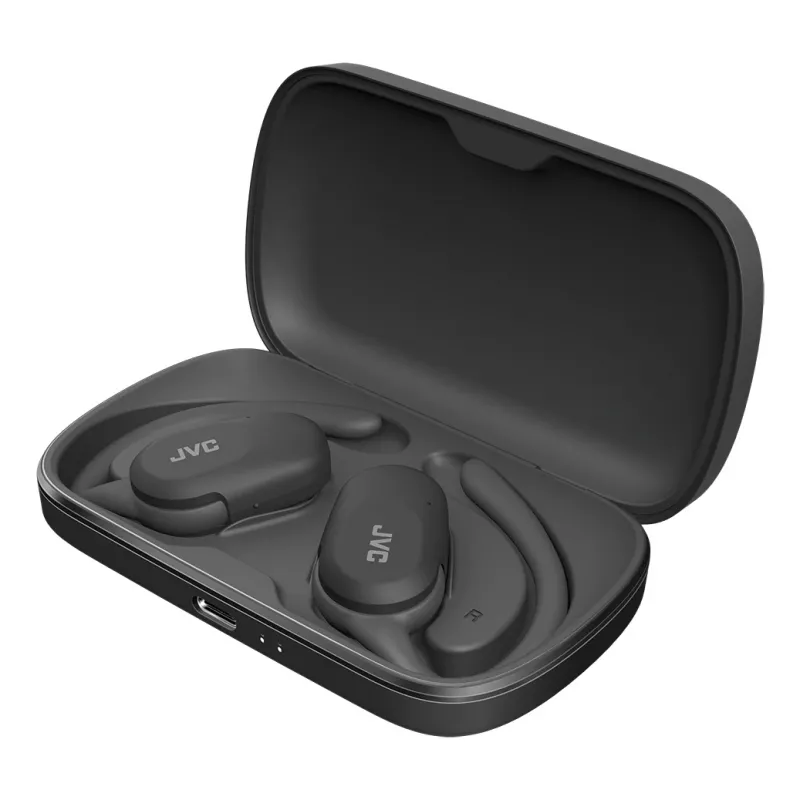 Headset JVC HA-NP40T True Wireless Stereo TWS Ear-hook Bluetooth Schwarz, 20–20000 Hz, 10 m