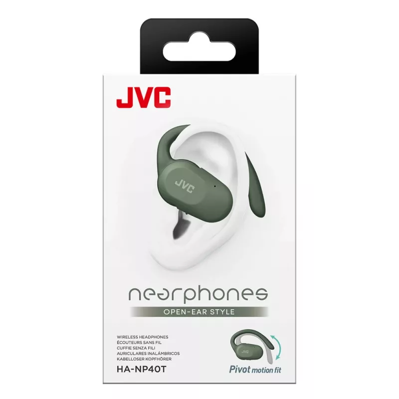 JVC HA-NP40T Headset True Wireless Stereo (TWS) Ohrbügel Anrufe/Musik Bluetooth Grün