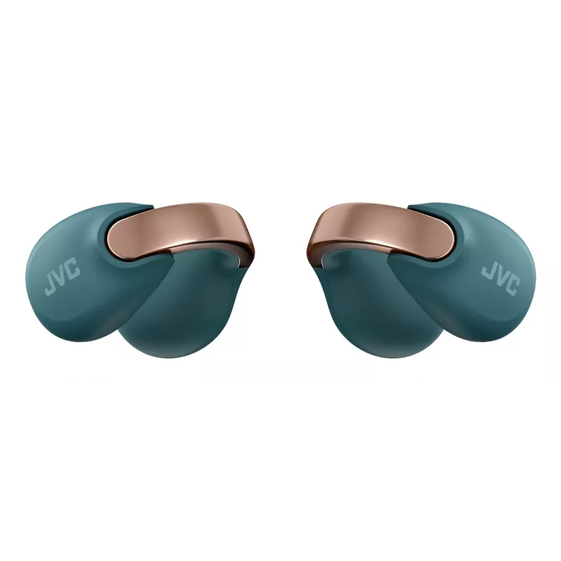 JVC HA-NP1T Headset True Wireless Stereo (TWS) Ohrmuschel-Anclips Für Anrufe/Musik USB Typ-C Bluetooth Blau, Gold