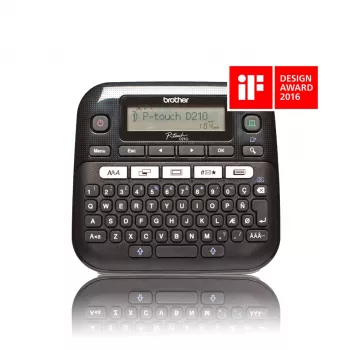 Brother PT-D210 Etikettendrucker Thermotransfer 180 x 180 DPI 20 mm/s QWERTY