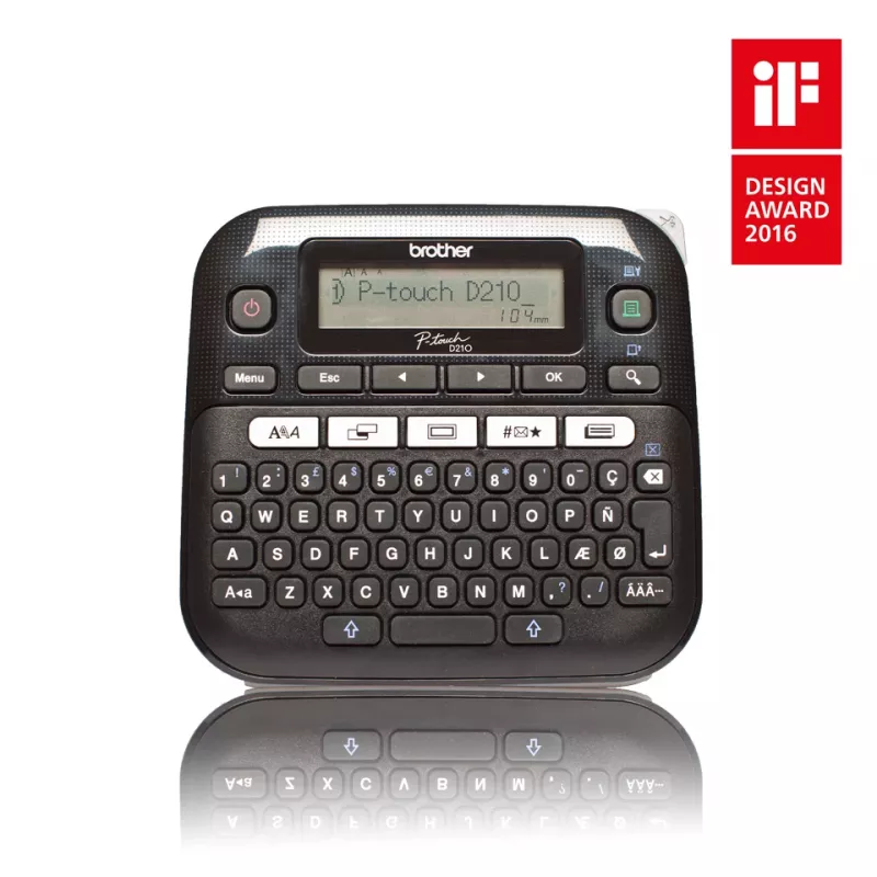 Brother PT-D210 Etikettendrucker Thermotransfer 180 x 180 DPI 20 mm/s QWERTY