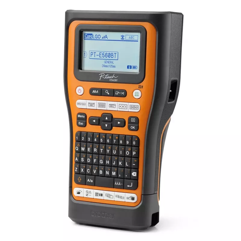 Brother PT-E560BTVP Etikettendrucker Thermotransfer 180 x 180 DPI 20 mm/s Kabelgebunden & Kabellos HSE/TZe Bluetooth QWERTY