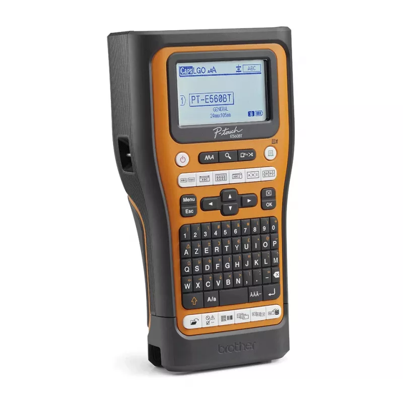 Brother PT-E560BTVP Etikettendrucker Thermotransfer 180 x 180 DPI 20 mm/s Kabelgebunden & Kabellos HSE/TZe Bluetooth QWERTY