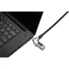 Kensington schlank Combination Laptop Lock, 1,8 m, Kensington, Zahlenschloss, Schlüssel, Schwarz
