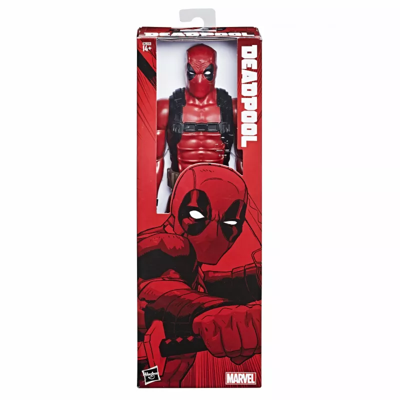 Marvel Deadpool 12-Zoll-Actionfigur mit Zubehör, 4 Jahr(e), Mehrfarbig