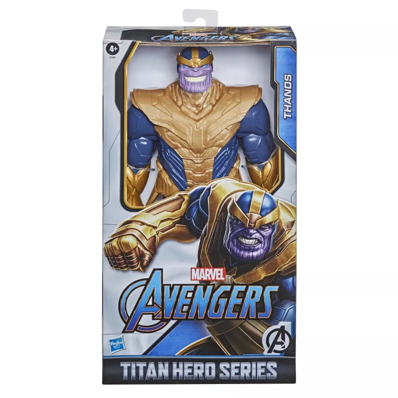 Marvel Avengers Blast Gear Deluxe Thanos Action-Figur, 4 Jahr(e), Blau, Gelb