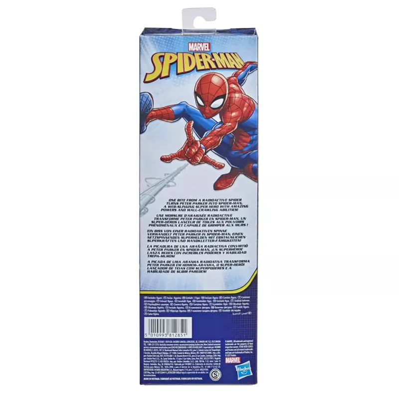 Actionfigur HASBRO Marvel Spider-Man Titan Hero Spider-Man, Kunststoff, mehrfarbig, ab 4 Jahren