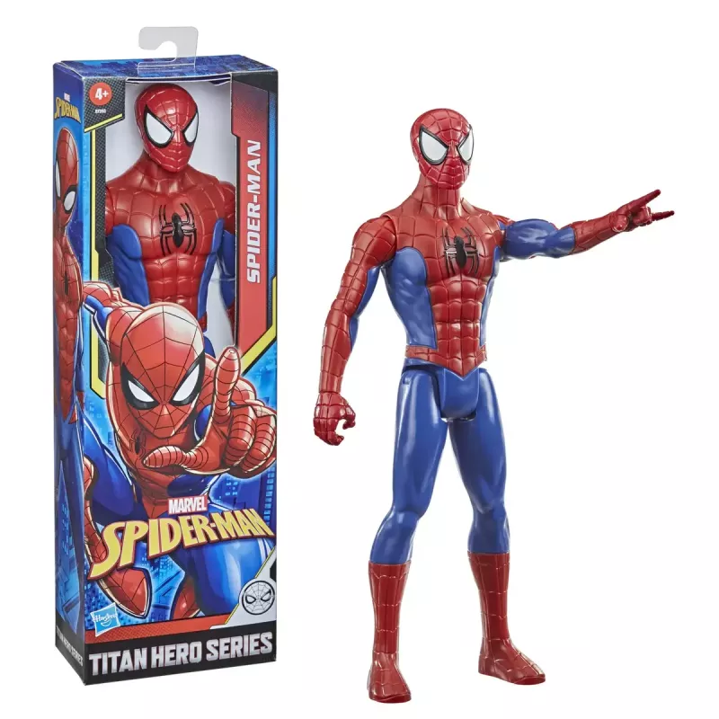 Actionfigur HASBRO Marvel Spider-Man Titan Hero Spider-Man, Kunststoff, mehrfarbig, ab 4 Jahren