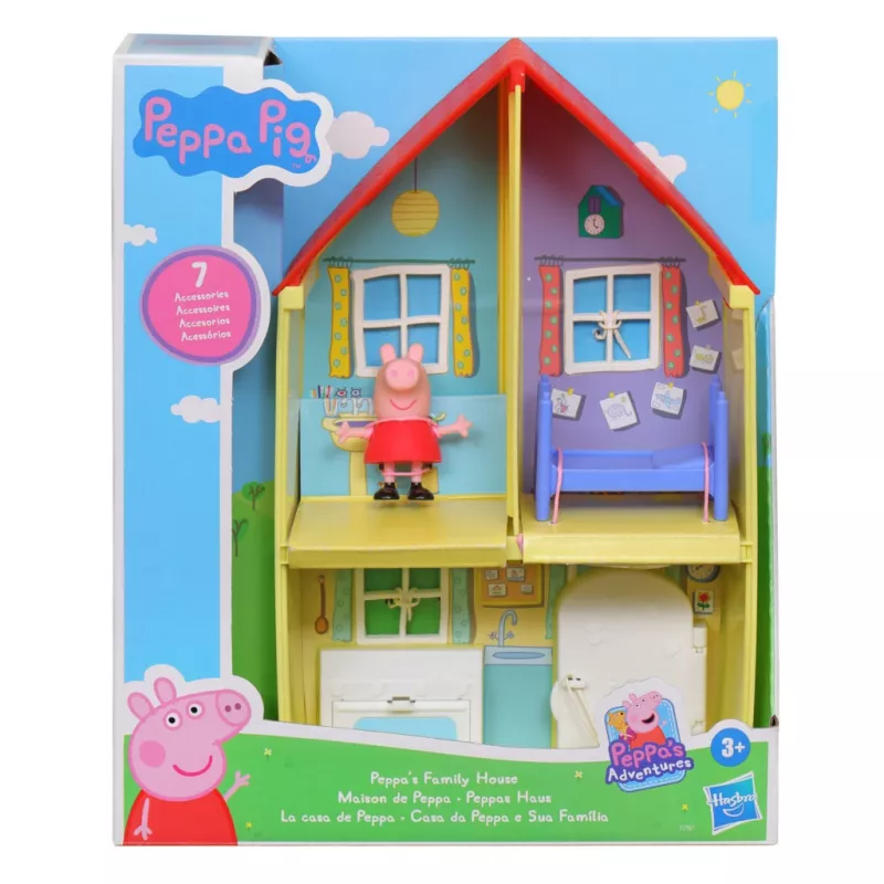 Peppa Pig Peppa’s Adventures Peppas Familienhaus, Action/Abenteuer, 3 Jahr(e), Mehrfarbig, Kunststoff