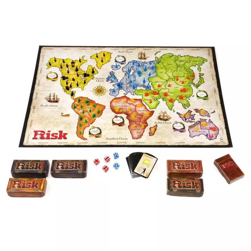 Brettspiel Hasbro Gaming Risk War Empfohlenes Alter 10 Jahre