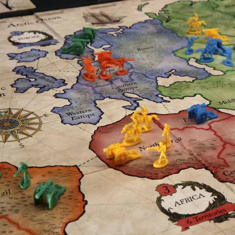 Brettspiel Hasbro Gaming Risk War Empfohlenes Alter 10 Jahre