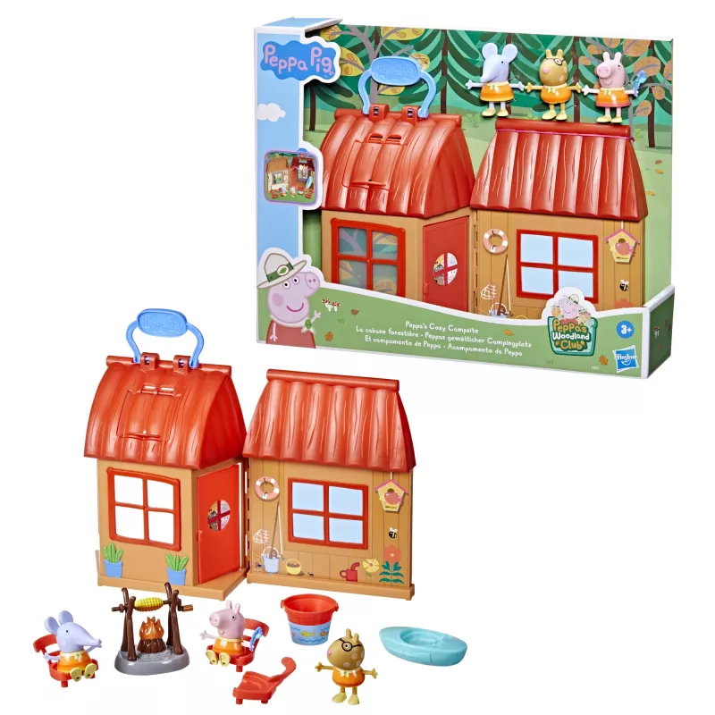 Peppa Pig Peppa's gemütliche Camsite, Action/Abenteuer, 3 Jahr(e), Mehrfarbig