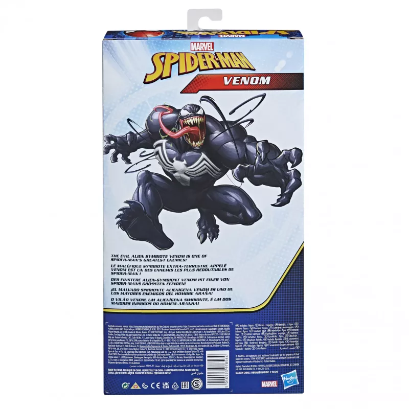Marvel Spider-Man Titan Hero Series Venom, 4 Jahr(e), Spider-Man, Schwarz, Rot, Weiß
