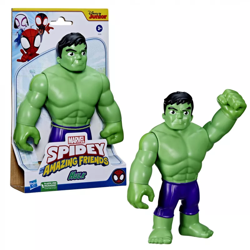Marvel Spidey und seine außergewöhnlichen Freunde – Supersized Hulk, 3 Jahre, Mehrfarbig, Kunststoff