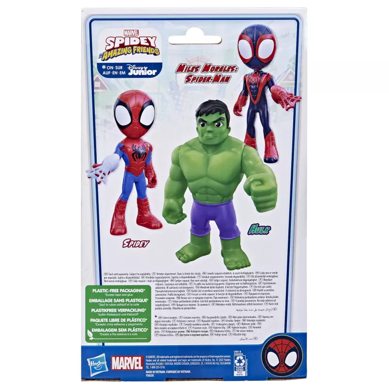 Marvel Spidey und seine außergewöhnlichen Freunde – Supersized Hulk, 3 Jahre, Mehrfarbig, Kunststoff