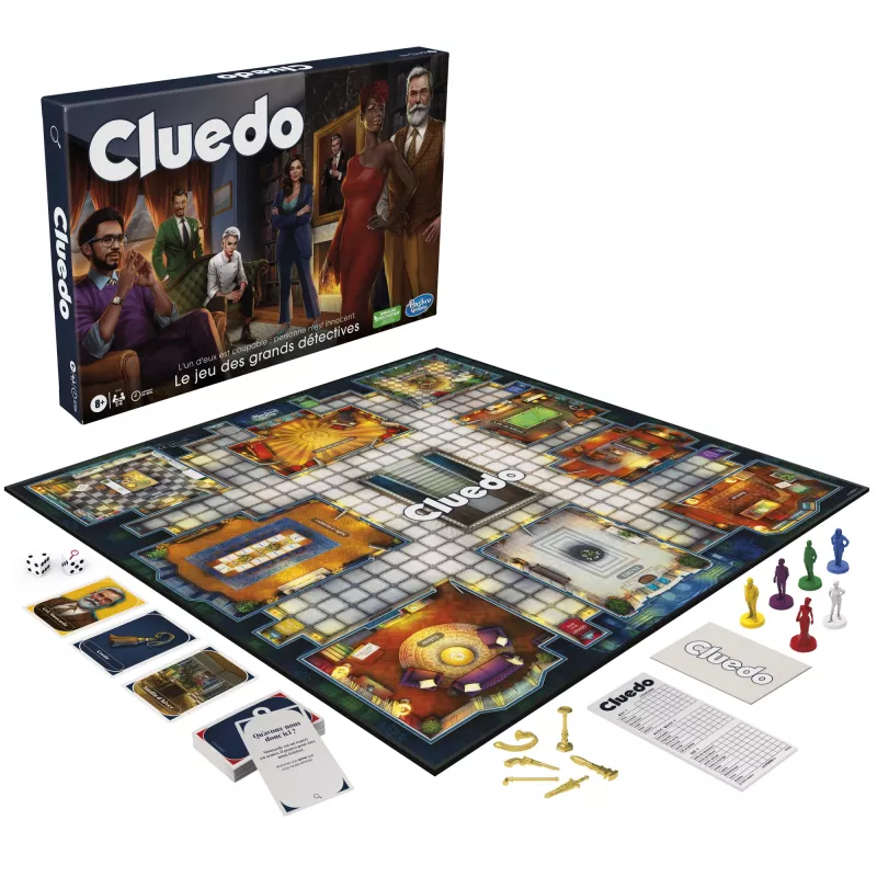 Hasbro Gaming Cluedo 45 min Brettspiel Detektiv