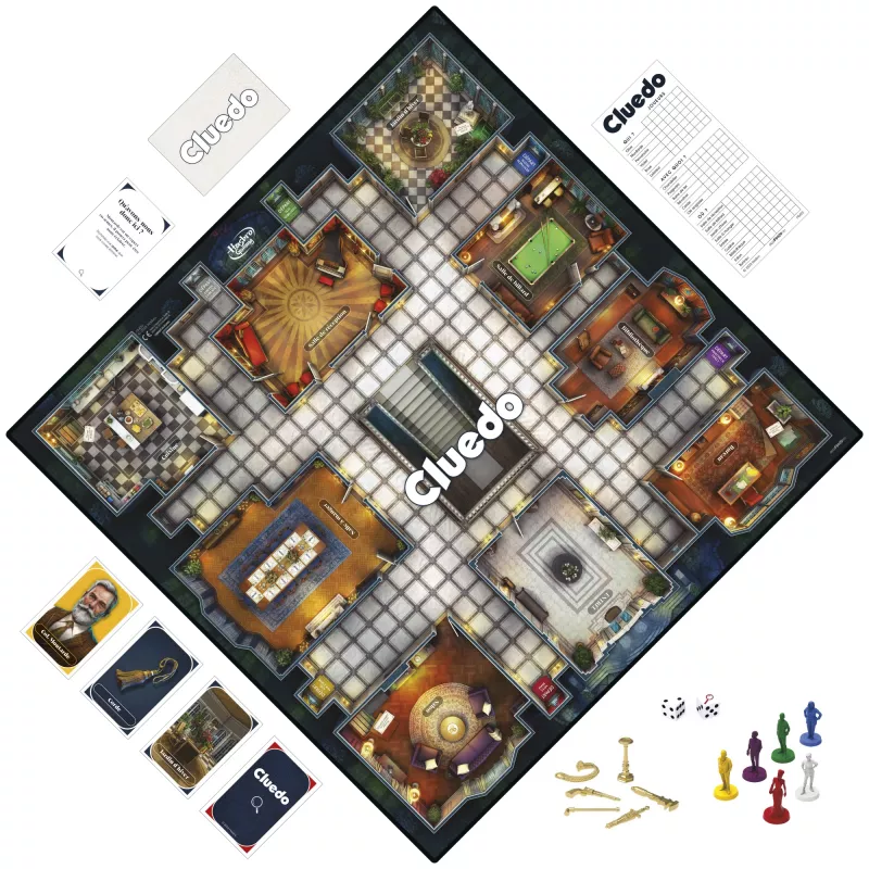 Brettspiel Hasbro Gaming Cluedo Detective 8+ 45 min