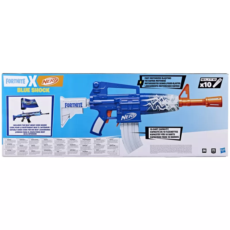 Nerf Fortnite Blue Shock, Spielzeug-Blaster, 8 Jahr(e), 99 Jahr(e), Fortnite, 785 g