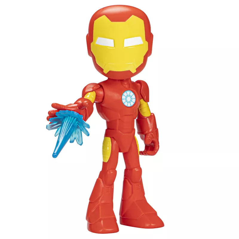 Marvel Spidey und seine Super-Freunde – Übergroße Iron Man-Figur, 3 Jahr(e), Marvel, Rot, Gelb