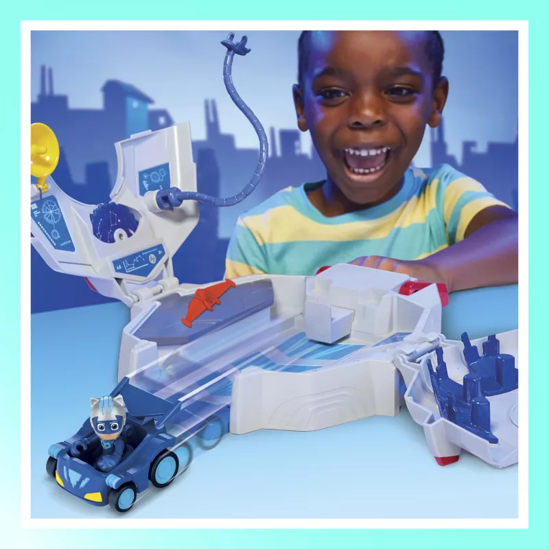 Spielset HASBRO PJ Masks F78205L0 — Action/Abenteuer-Set, empfohlenes Alter 3+; Farben: blau, rot, weiß