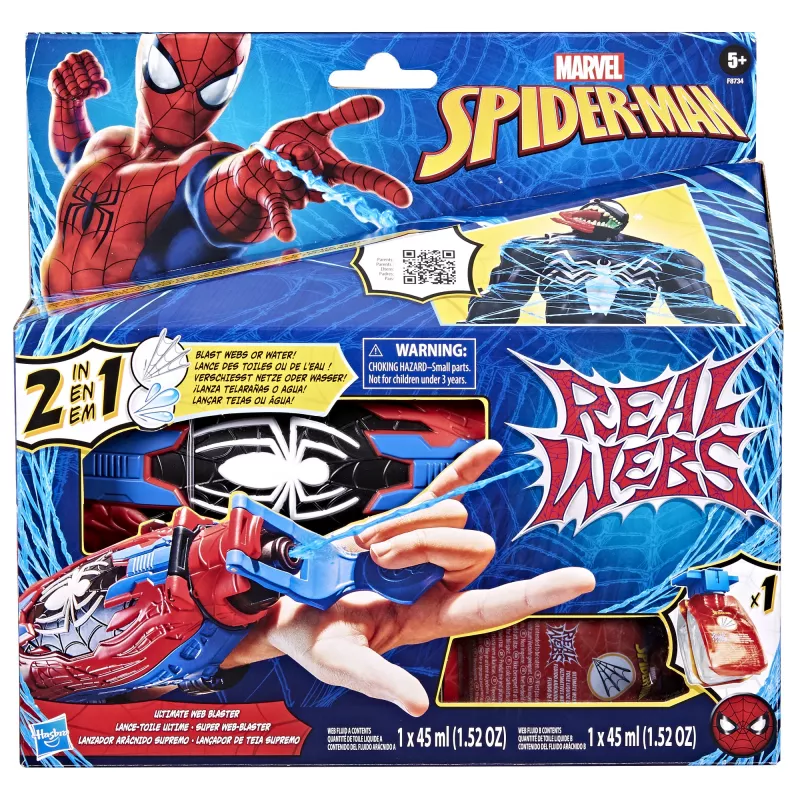 Spielzeug-Handschuh-Blaster Marvel Spider-Man Real Webs Ultimate Web Blaster