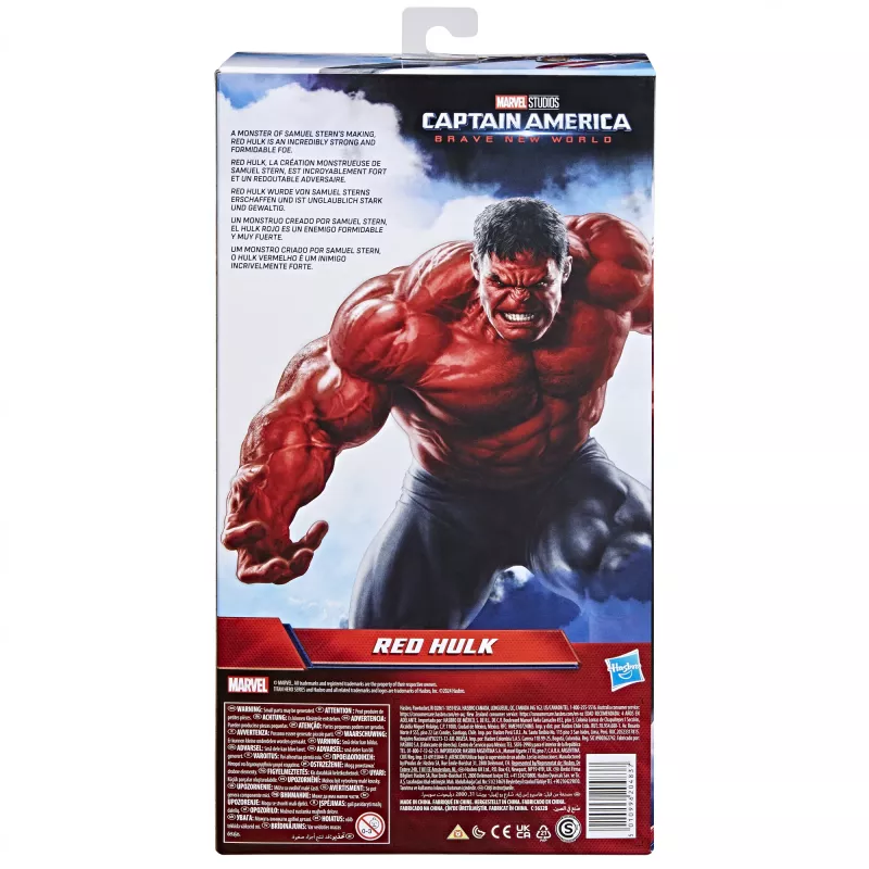 Action-Figur AVENGERS Captain America Deluxe Movie Titan Figur, 30 cm Höhe