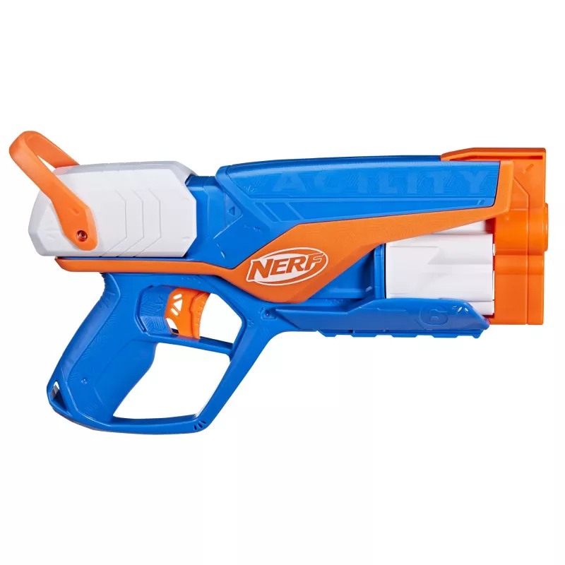 Spielzeugblaster NERF N Series Agility Blau Orange Weiß 8 Jahre