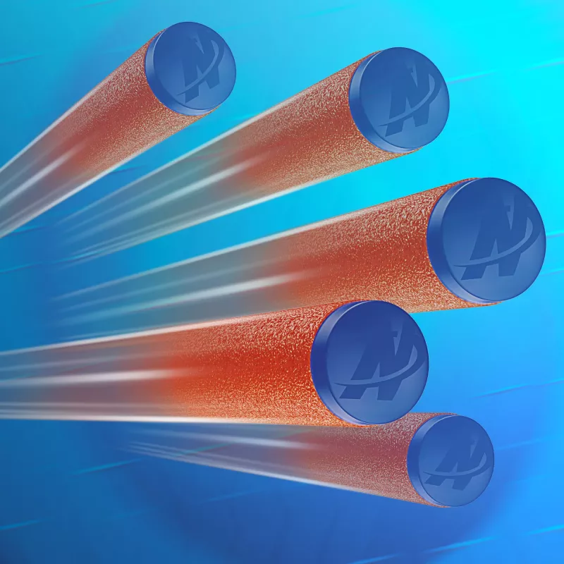 Spielzeugblaster NERF N Series Agility Blau Orange Weiß 8 Jahre