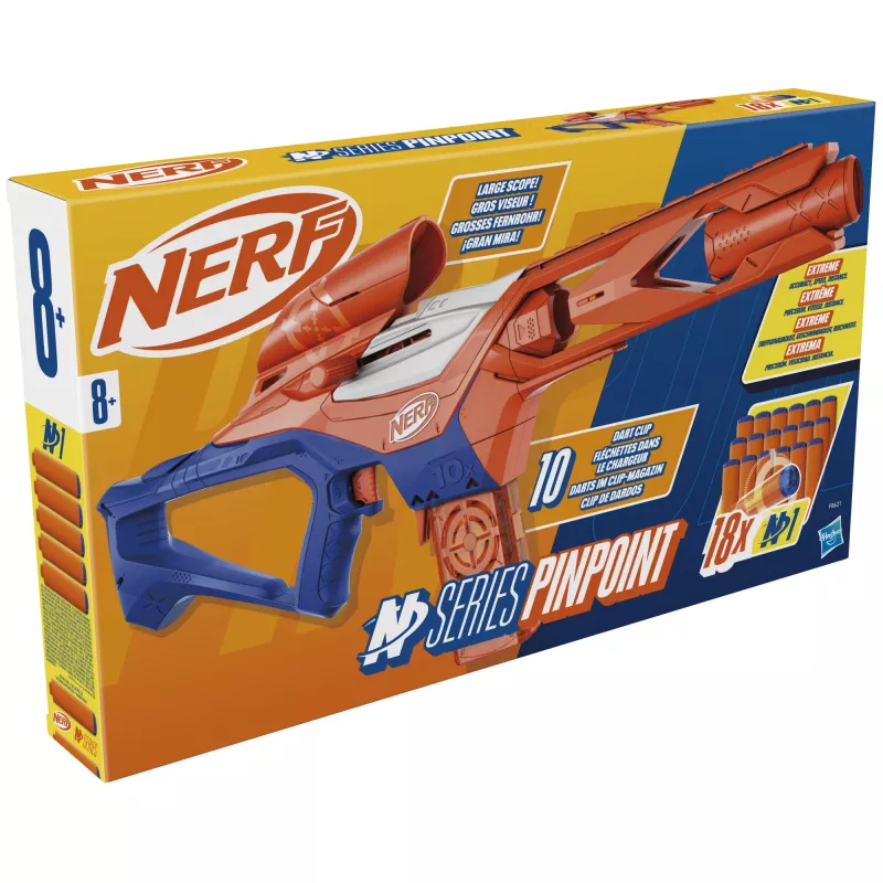 Spielzeugblaster NERF Nerf N Series Pinpoint Blau Orange 8+