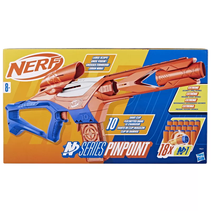 Spielzeugblaster NERF Nerf N Series Pinpoint Blau Orange 8+