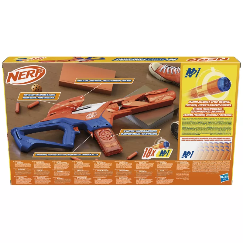 Spielzeugblaster NERF Nerf N Series Pinpoint Blau Orange 8+