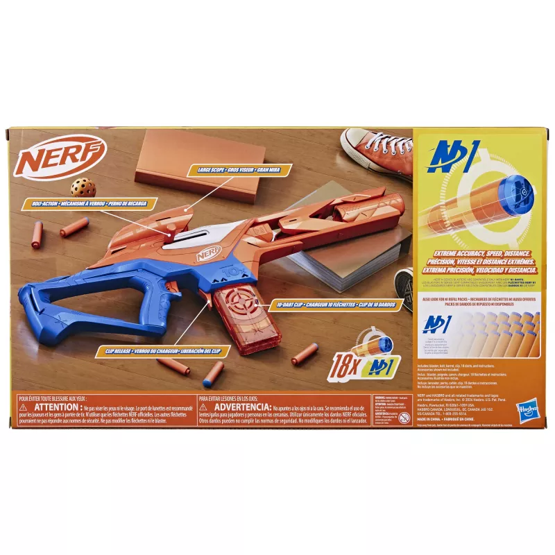 Spielzeugblaster NERF Nerf N Series Pinpoint Blau Orange 8+