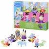 Hasbro Peppa Pig Spielgruppe Spielset mit 5 Figuren und 6 Zubehörteilen, Vorschulspielzeug für 3-jährige Mädchen und Jungen und älter