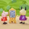 Hasbro Peppa Pig Spielgruppe Spielset mit 5 Figuren und 6 Zubehörteilen, Vorschulspielzeug für 3-jährige Mädchen und Jungen und älter
